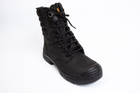 Берці тактичні. Чоловічі бойові черевики з водостійкою мебраною Мaxsteel Waterproof Black40 (258мм) чорні - зображення 9
