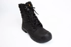 Берці тактичні. Чоловічі бойові черевики з водостійкою мебраною Мaxsteel Waterproof Black 46 (304мм) чорні - зображення 9