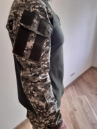 Тактична військова форма Комплект Кітель Штани Бойова сорочка розмір М Піксель ММ-14 - изображение 7