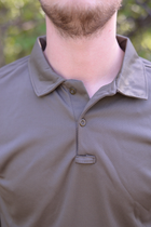 Рубашка-поло с длинным рукавом Single Sword тактическая быстросохнущая M олива - изображение 3