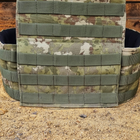 Бронированный жилет с плитами 4 (Плиты 4-го класса защиты, 7мм камуфляж 2) - изображение 4