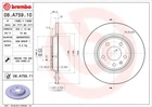 Гальмівний диск Brembo (08A75911)
