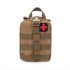 Сумка медична тактична військова колір бежевий (54-0002) - зображення 1