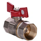 Кран шаровый прямой PROFESSIONAL 1" с внутренней резьбой КБ PN40 QP151