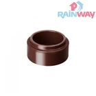 Адаптер для трубы 75х100 мм RAINWAY Коричневый