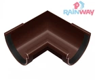 Угол желоба внутренний 90 градусов RAINWAY 90 система Коричневый