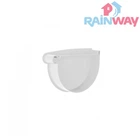 Заглушка воронки левая RAINWAY 90 система Белая