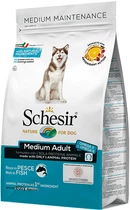 Сухой монопротеиновый корм для собак средних пород Schesir Dog Medium Adult Fish