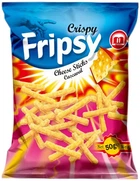 Упаковка стіків Fripsy Хрусткі зі смаком сиру 50 г х 25 шт (5310264001398)
