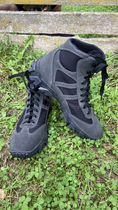 Берці короткі полегшені , взуття для військових,пожежних, поліції KROK BUС03, 40 розмір, чорні, 01.40 - зображення 5