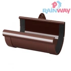 Соединитель (муфта) желоба RAINWAY 130 система Коричневый