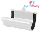 Соединитель (муфта) желоба RAINWAY 130 система Белый