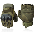 Тактические перчатки Z902 с открытыми пальцами (XL) - изображение 1