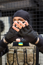 Військові Тактичні Перчатки Without Finger Black - изображение 4