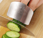 Захист на пальці від порізу ножем безпеку для початківців кулінарів Liplasting Металік - зображення 2