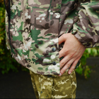 Тактический военный дождевик армейский плащ накидка от дождя универсальный Мультикам - изображение 8