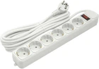 Сетевой фильтр PowerPlant 5 м 6 розеток JY-1057/5 (PPSA10M50S6)