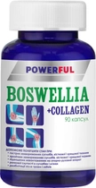 Босвелія + Колаген 1000 мг капсули №90 (артрити, ревматизм, остеохондроз, подагра, болі в хребті) Powerful Дієтична добавка(4820253870535) - зображення 1
