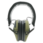 Активні стрілецькі навушники тактичні Tactical Sport Хакі + Беруші (125920b) - зображення 7
