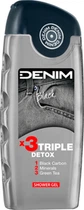 Гель для душа Denim Black тройной детокс 400 мл (8008970038032)