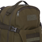 Рюкзак тактический штурмовой SILVER KNIGHT TY-9396 25л оливковый - изображение 7
