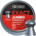 Пули пневматические JSB Exact Jumbo 5,5 мм 1,03 г 250 шт/уп (546245-250) - изображение 1