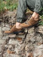 Тактичні чоловічі кросівки в кольорі коричневі розмір 39 - зображення 1