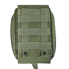 Відривна аптечка тактична CORDURA TACTIC PROFI OLIVE MOLLE Win War олива 00107 - зображення 4