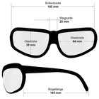 Балістичні тактичні окуляри KHS Tactical optics 25900A Димчасті - зображення 6