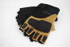 Тактичні рукавички без пальців 9065_Beige - зображення 2