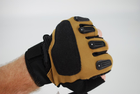 Тактичні рукавички без пальців 9065_Beige - зображення 3