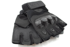 Тактичні рукавички без пальців 9050_XL_Black - зображення 2