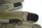 Тактичні рукавички з пальцями 9070_M_Olive_Sensor - зображення 8