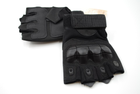 Перчатки тактические без пальцев 9050_XL_Black - изображение 7