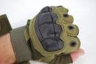 Тактичні рукавички без пальців 9067_XL_Olive - зображення 6