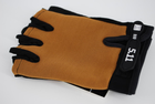 Тактичні рукавички без пальців 9055_Beige - зображення 8