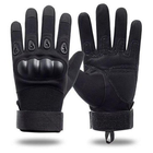 Перчатки тактические Storm-1; XL (22-24см); Полнопалые; Черные. Штурмовые перчатки Штурм ХЛ. - изображение 3