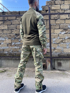 Військова форма Tactic, тактичний костюм (убакс + штани), мультикам 50 - изображение 4