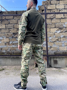 Військова форма Tactic, тактичний костюм (убакс + штани), мультикам 48 - изображение 3