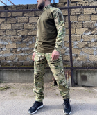 Військова форма Tactic, тактичний костюм (убакс + штани), мультикам 52 - зображення 1