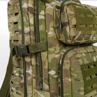 Рюкзак тактический 45 литров объем, мужской военный рюкзак 45л, водоотталкивающий UA Cordura Мультикам (KS11122234) - изображение 7