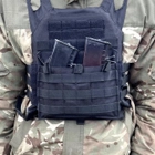 Жилет тактический плитоноска MOLLE А54 JPC черный военная армейская - изображение 4