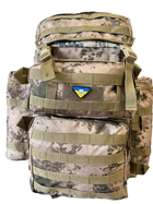 Рюкзак песочный камуфляж 60/70 л тактический, армейский, военный. Турция. - изображение 3