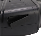Комплект Цифровий бінокль нічного бачення Hunter H4000NV Nightvision нічний візор з фото та відео зйомкою Чорний + Монокуляр Bushnell 8KM-16x52 Ultra HD міцний - зображення 5