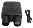 Комплект Цифровой бинокль ночного видения Hunter H4000NV Nightvision ночной визор с фото и видео съемкой Черный + Тактический рюкзак до 80 л - изображение 3