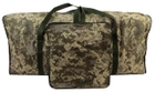 Большая складная дорожная сумка-баул 105 л Ukr military Пиксель ВСУ - изображение 1