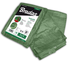 Тент усиленный Bradas GREEN 90 г/м² 3 x 4 м PL903/4