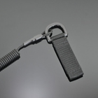 Страховочный шнур тактический с D-кольцом + карабин S04 Oliv - изображение 2