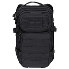 Тактический рюкзак 20 л Черный MIL-TEC Assault Small 20L Black с системой MOLLE Военный Рюкзак Армейский Штурмовой Водоотталкивающий - изображение 5