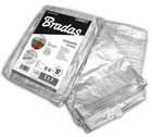 Тент усиленный Bradas SILVER 120 г/м² 2 х 3 м PL1202/3
